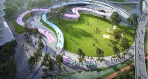 燈湖中軸公園